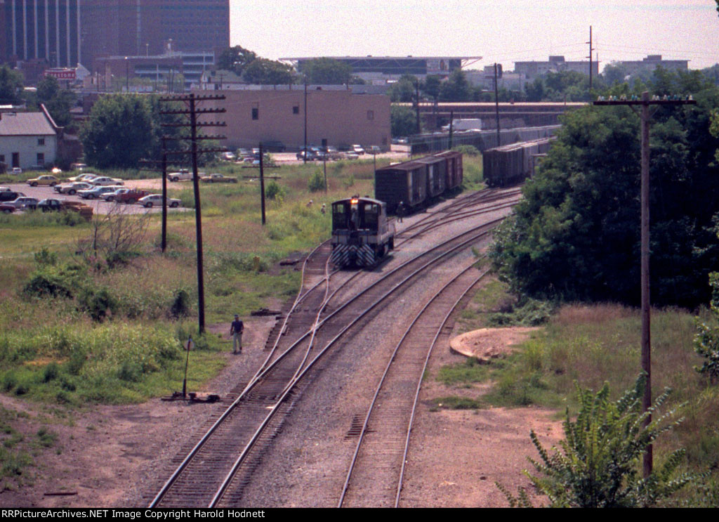 Switching the old Southern yard